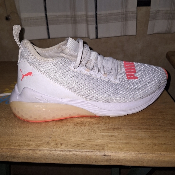 Puma Iocell White Neon Pink Running Shoes Sneakers Women's Size 8.5. - Picture 12 of 15